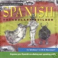 Spanish Vocabulary Builder CD ROM Language Course.