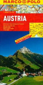 Austria Road and Tourist Map. Marco Polo edition.