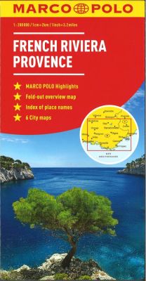 French Riviera, Provence Region. Marco Polo edition.