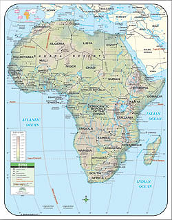 Africa Road Maps | Detailed Travel Tourist Driving